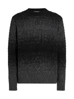 Karl Lagerfeld Sveter  tmavosivá / čierna