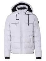 KOROSHI Zimná bunda  svetlosivá