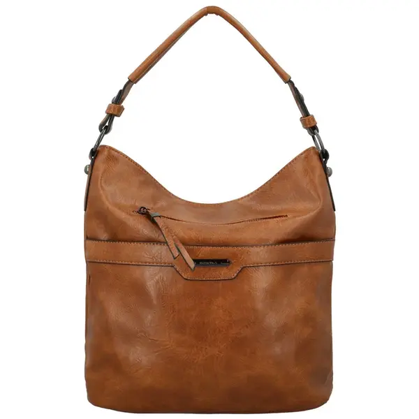 Dámská kabelka na rameno hnědá - Romina & Co Bags Elisa