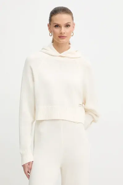 Svetr s příměsí vlny Armani Exchange