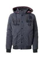 CAMP DAVID Prechodná bunda  modrofialová