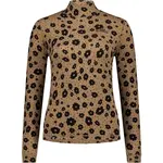 MONS ROYALE CASCADE Dámské funkční termo triko, hnědá, velikost