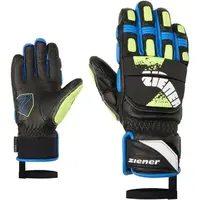 Ziener LONOS-Z RACE AS PR JUNIOR Detské lyžiarske rukavice, čierna, veľkosť