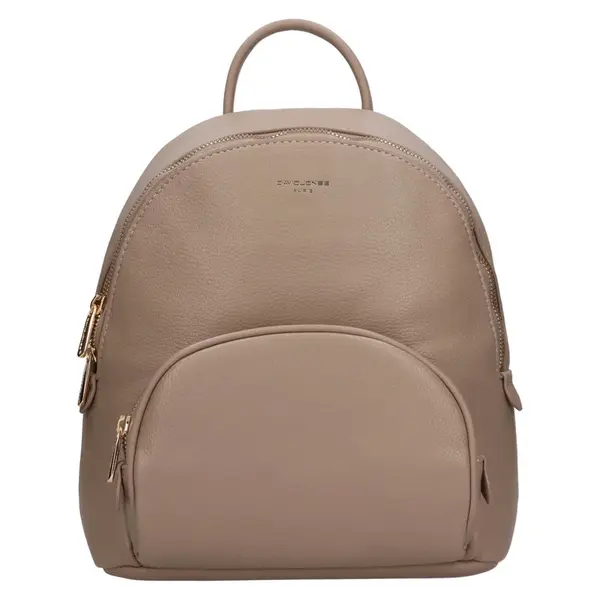 Módny dámsky batoh David Jones Malona - béžová