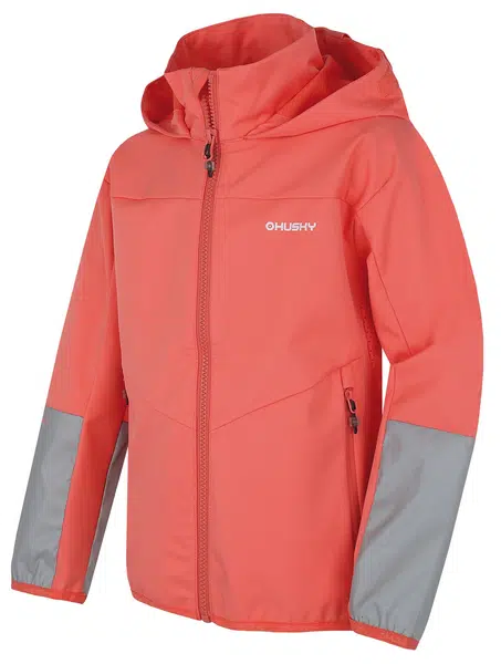 Husky Sonny K 152-158, růžová Dětská softshell bunda