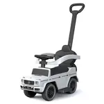 BABY MIX MERCEDES-BENZ G-CLASS Odrážedlo s vodící tyčí, bílá, velikost