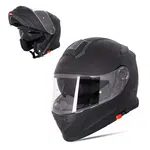Výklopná přilba W-TEC Venero Magic Matt Black XS (53-54)