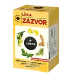 Leros Čajový dýchánek Lípa&Zázvor 20x2 g