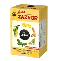 Leros Čajový dýchánek Lípa&Zázvor 20x2 g