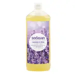Sodasan Tekuté mýdlo Levandule Oliva 1000 ml