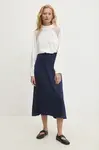 Sukně Answear.LAB midi, áčková