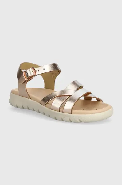 Dětské kožené sandály Geox SANDAL SOLEIMA