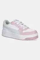 Dětské sneakers boty Puma Carina Street PS růžová barva