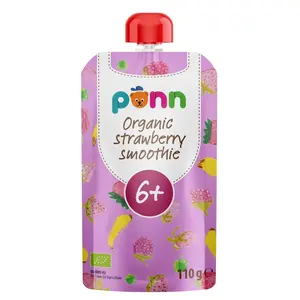 SALVEST Põnn BIO Ovocné pyré s malinami 110 g