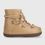 Kožené sněhule Inuikii Full Leather béžová barva, 75101-087