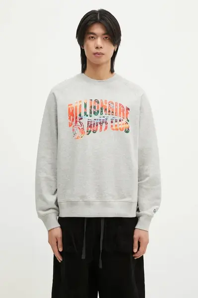 Bavlněná mikina Billionaire Boys Club Tropical Island Fill Arch Logo Crewneck
