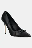 Kožené lodičky Marciano Guess černá barva, 5RGZ14 7103A