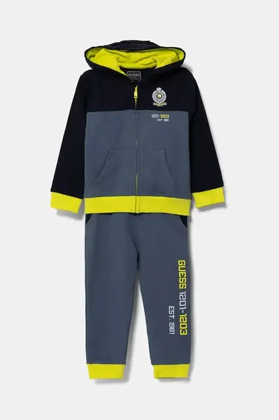 Bavlněná tepláková souprava pro miminka Guess