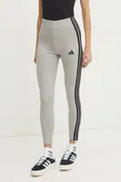Legíny adidas Essentials dámské, šedá barva, melanžové, JE0068