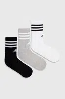 Ponožky adidas 3-pack bílá barva, IC1323