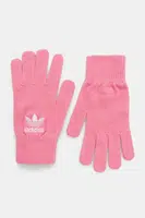 Rukavice adidas Originals dámské, růžová barva, JG6122