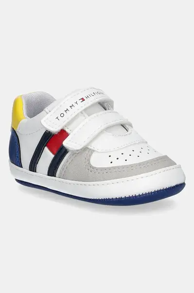 Dětské boty Tommy Hilfiger šedá barva, T0B9-33830
