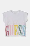 Dětské tričko Guess bílá barva, J5RI00 K6YW4