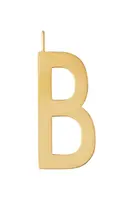 Pozlacený stříbrný přívěsek Design Letters