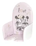 Keeeper Vložka do jídelní židlíčky Minnie Mouse, pudrově růžová