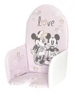 Keeeper Vložka do jídelní židlíčky Minnie Mouse, pudrově růžová