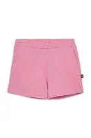 Dětské bavlněné šortky Lego růžová barva, vzorované