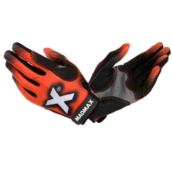 MadMax Rukavice Crossfit MXG101 červené - XL