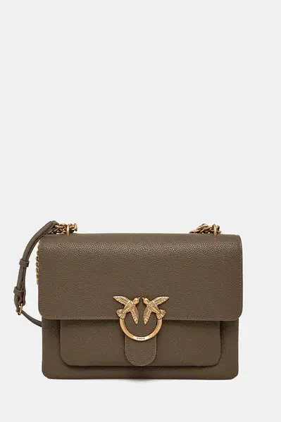 Kožená kabelka Pinko