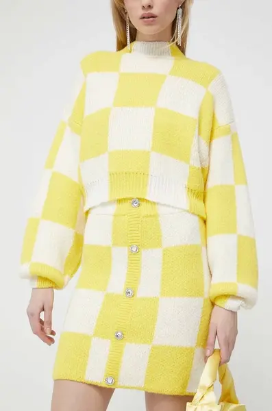 Sukně s příměsí vlny Stine Goya