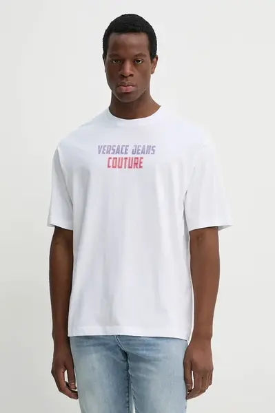 Bavlněné tričko Versace Jeans Couture