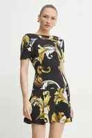 Šaty Versace Jeans Couture černá barva, mini, 78HAO908 NS636