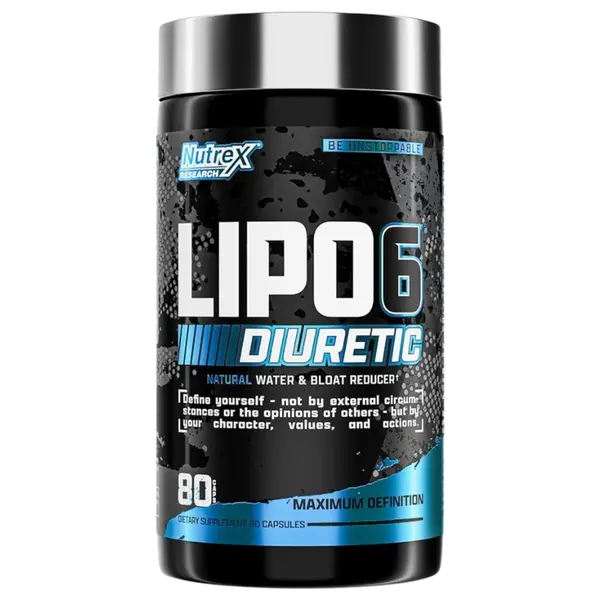 Nutrex Lipo 6 Black Diuretic - 80 kapslí