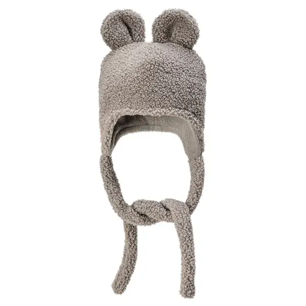 T-tomi Cap TEDDY Grey (3-6 měsíců)