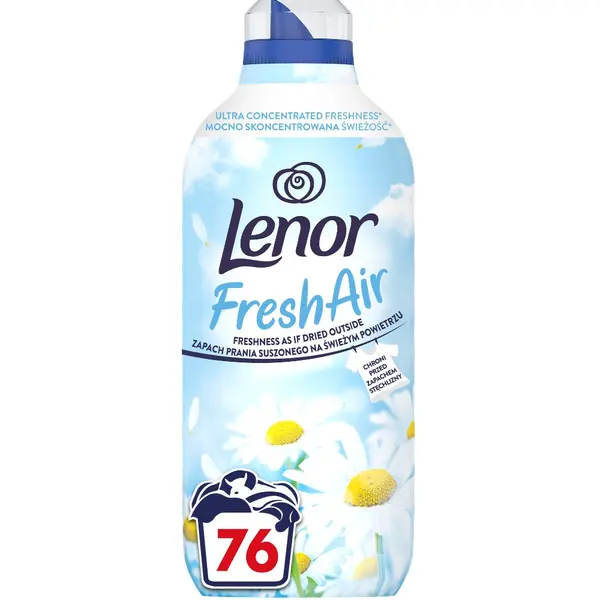 Lenor Fresh Air Aviváž Sensitive 1064 ml 76 praní