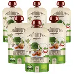 Rudolfs Zelenina, rýže, kuřecí maso BIO kapsička 6x110 g