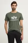 Bavlněné tričko Alpha Industries Basic T-Shirt