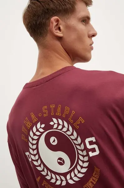 Bavlněné tričko Puma PUMA X STAPLE