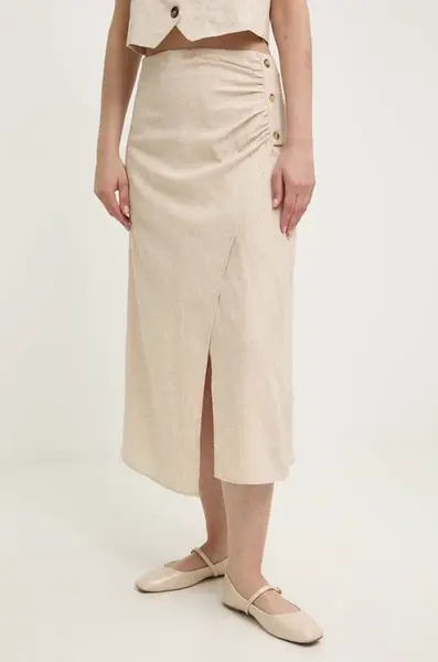 Plátěná sukně Answear.LAB