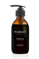 Šampon na jemné a mastné vlasy bez objemu Mokosh Fík & Uhlí 200 ml