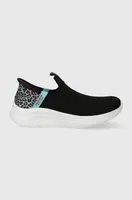 Dětské sneakers boty Skechers ULTRA FLEX 3.0 COLORY WILD černá barva