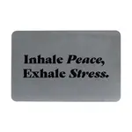 Koupelnový kobereček Artsy Doormats Inhale Peace Exhale