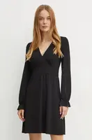 Šaty Morgan RSASHA černá barva, mini, RSASHA
