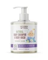 WoodenSpoon Dětský sprchový gel a šampon 2v1 s bylinkami 300 ml