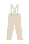 Kojenecké legíny Donsje Deno Leggings béžová barva, hladké, 3035100