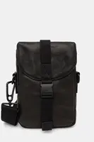 Kožená taška AllSaints JUAN černá barva, M145XB